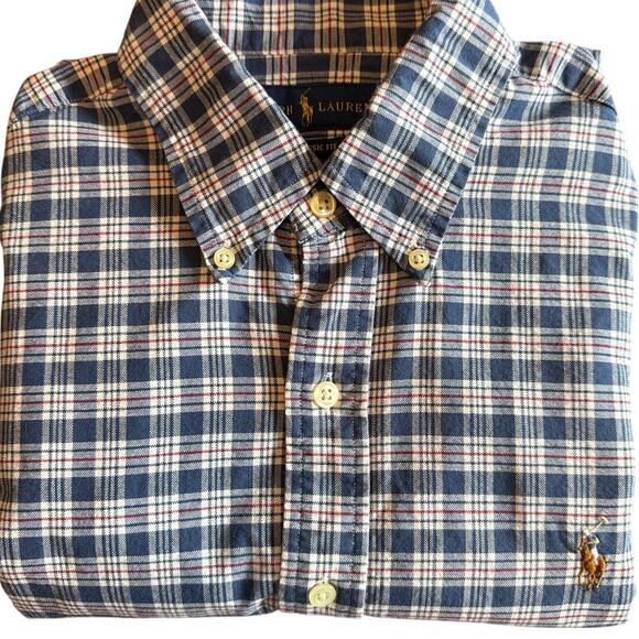 Ralph Lauren Other - Ralph Lauren Classic Fit Shirt 👔 Mens S | Plaid Red White Blue | 100% Cotton